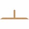 Ekena Millwork Portland Smooth Timber Gable Bracket, Western Red Cedar, 96"W x 32"H x 5 1/2"D x 5 1/2"F, 8/12 Pitch GBW096X32X0606POR00SWR - alternate 1